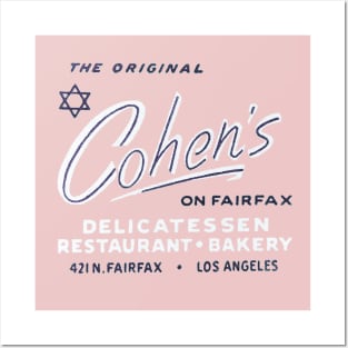 Cohen's Jewish Deli on Fairfax Posters and Art